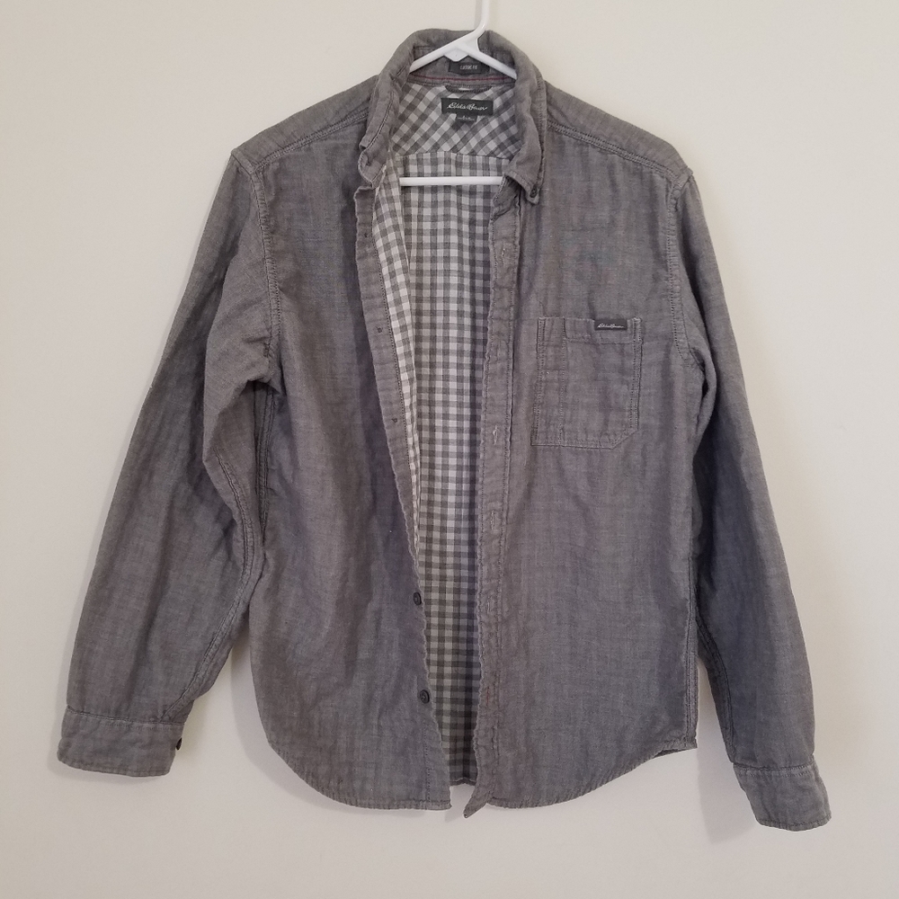 Eddie Bauer shirt small lined